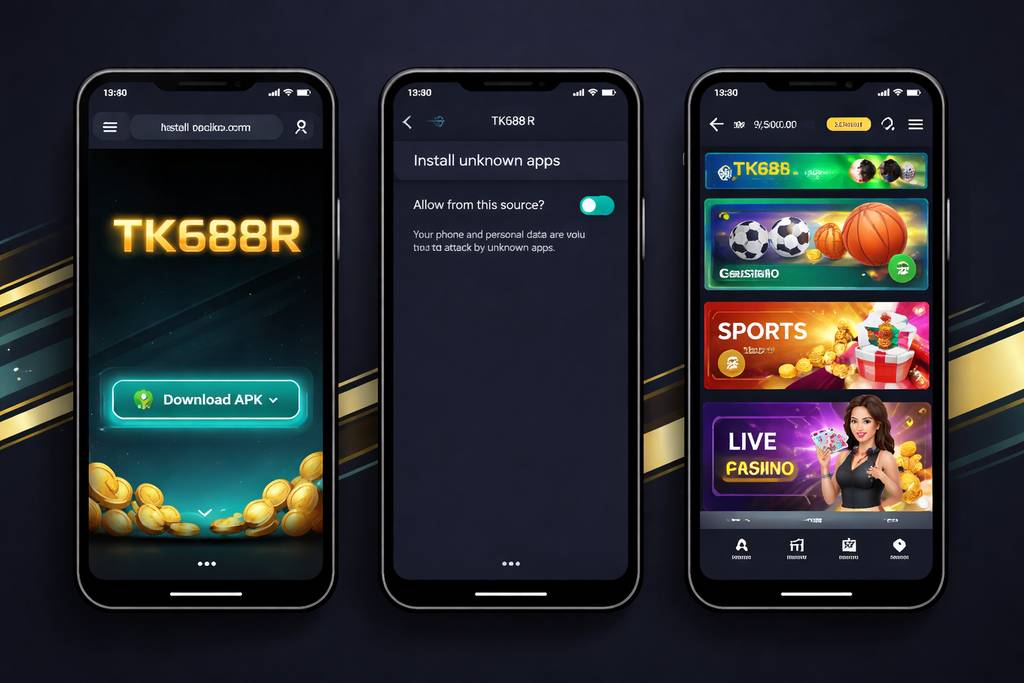 TK688R App | Android APK Setup & Mobile Play Guide TK688R App | Android APK Setup & Mobile Play Guide